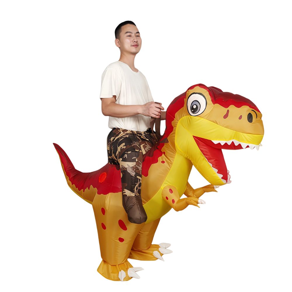 Adult Inflatable Ride‑On Costu - Inflatable Dinosaur Costume Adult recension och pris