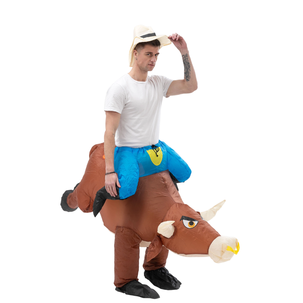 Adult Inflatable Ride‑On Costu - Inflatable Dinosaur Costume Adult recension och pris