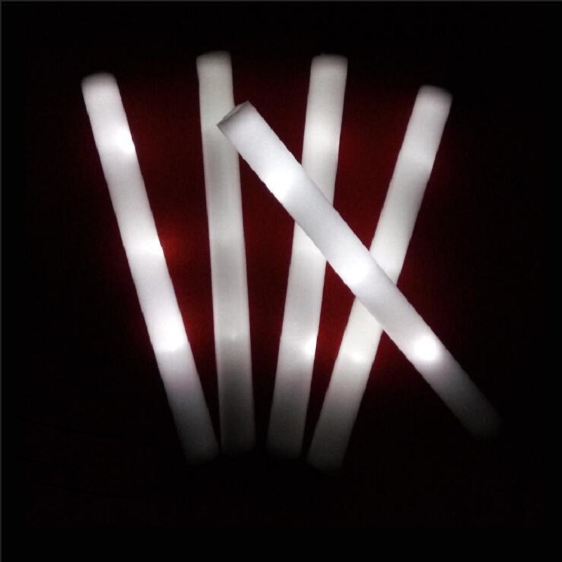 30/50 Pcs Led Foam Bar Glow In - Flashing Led Foam Sticks Party recension och pris