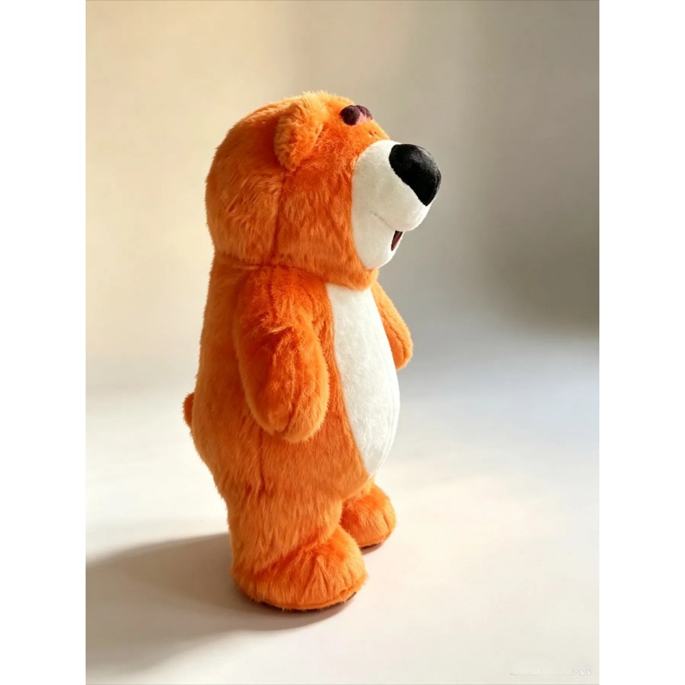 Inflatable Orange Bear Mascot  - Costumes recension och pris