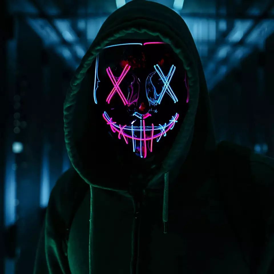 LED Light up Mask for Hallowee - Led Purge Mask Halloween recension och pris