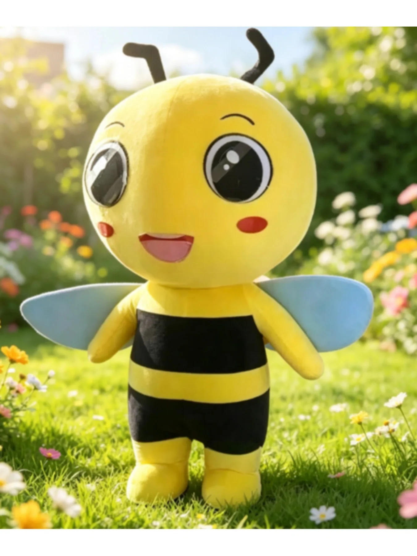 Inflatable Bee Mascot Costume  - Costumes recension och pris