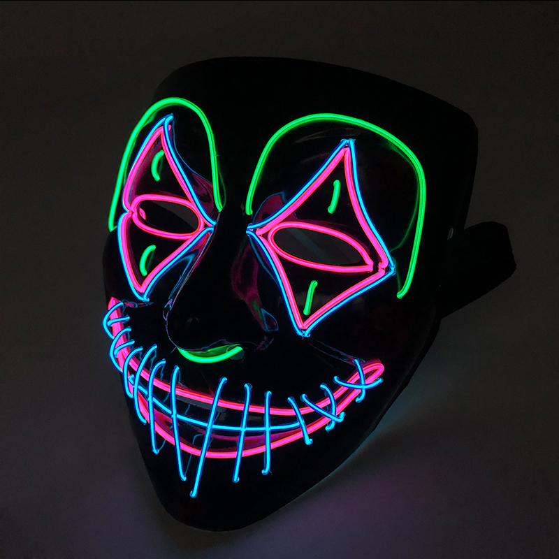 LED Killer Mask Halloween Danc - Led Purge Mask Halloween recension och pris