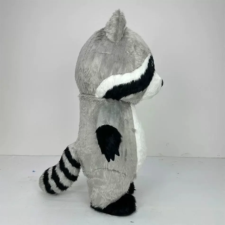 Grey Plush Inflatable Raccoon  - Costumes recension och pris