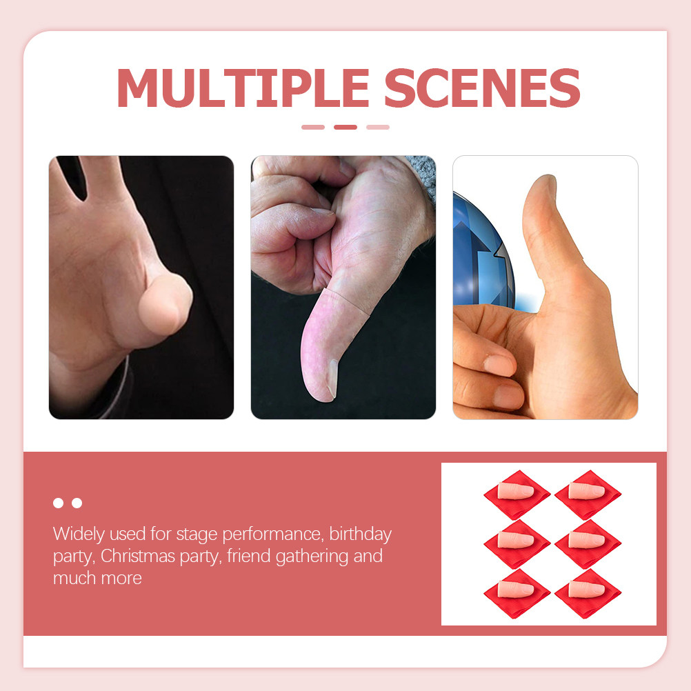 Disappearing Silk Magic Trick  - Thumb Tip Magic Trick Set recension och pris
