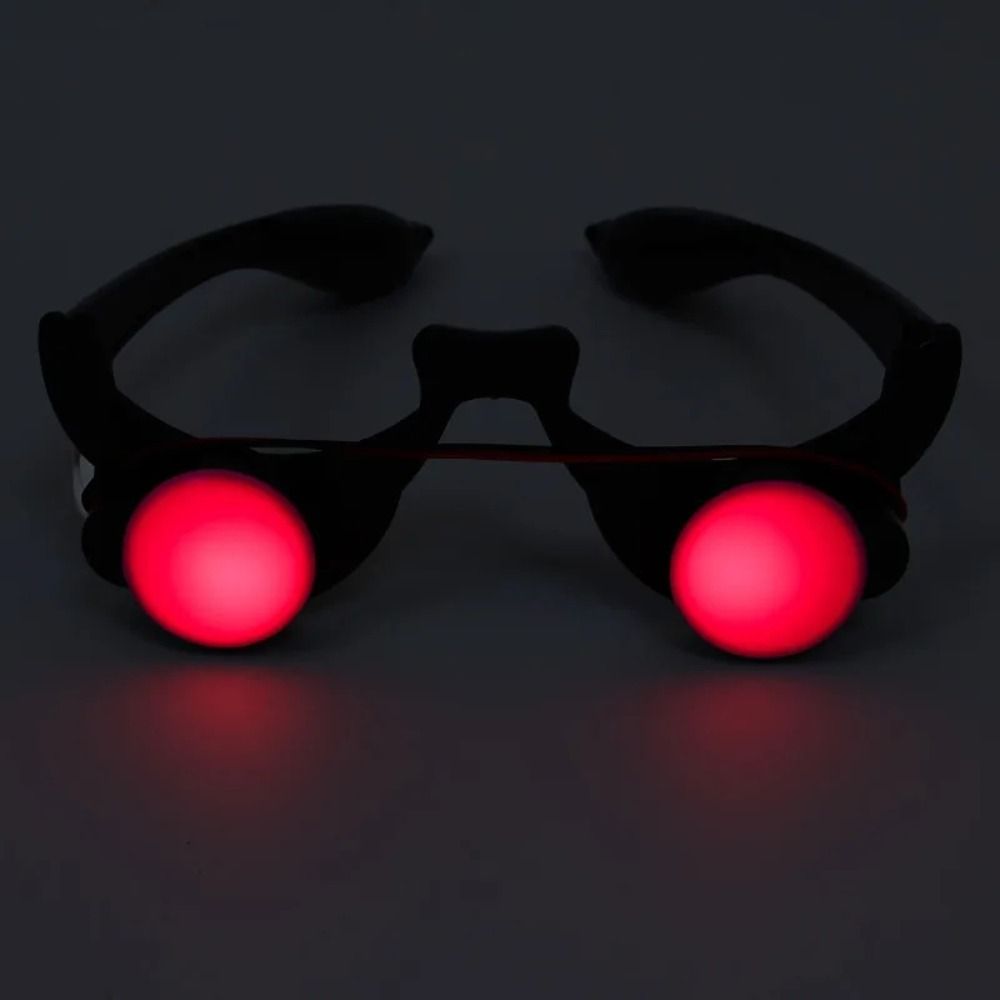 ABS LED Eyewear Red Eyes Glass - Glow In The Dark Party Glasses recension och pris