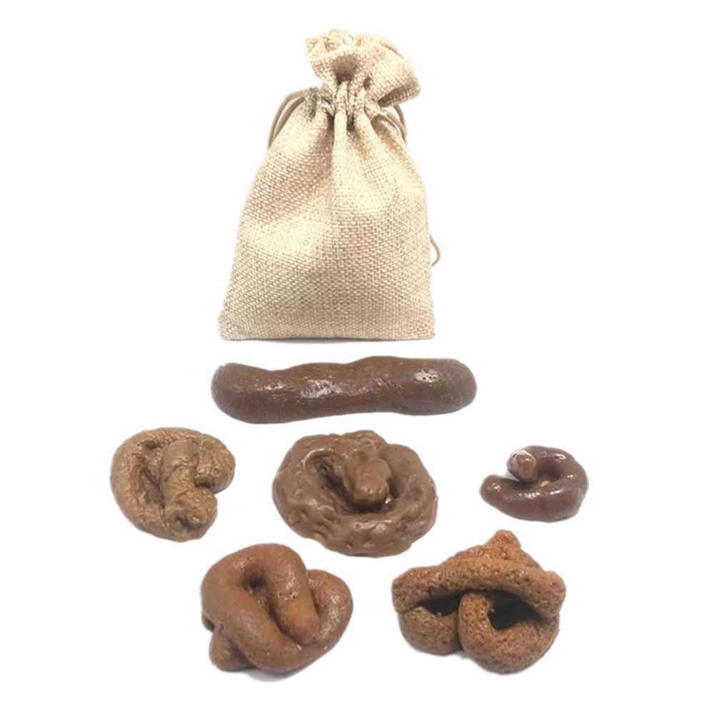 6Pcs Set April Fool's Day Fake - Fake Poop Gag Gift recension och pris