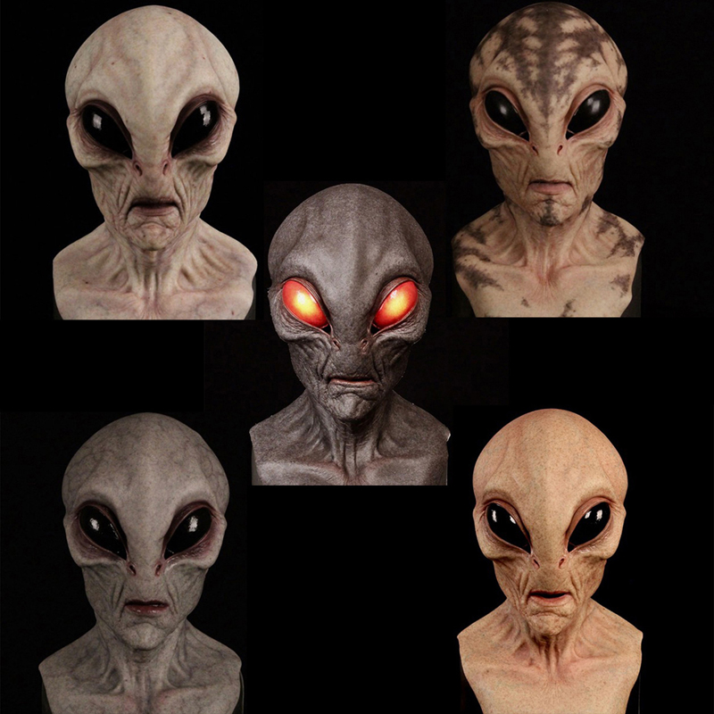 1pc, Alien Mask - Realistic la - Latex Alien Mask Realistic recension och pris