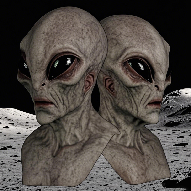 1pc, Alien Mask - Realistic la - Latex Alien Mask Realistic recension och pris