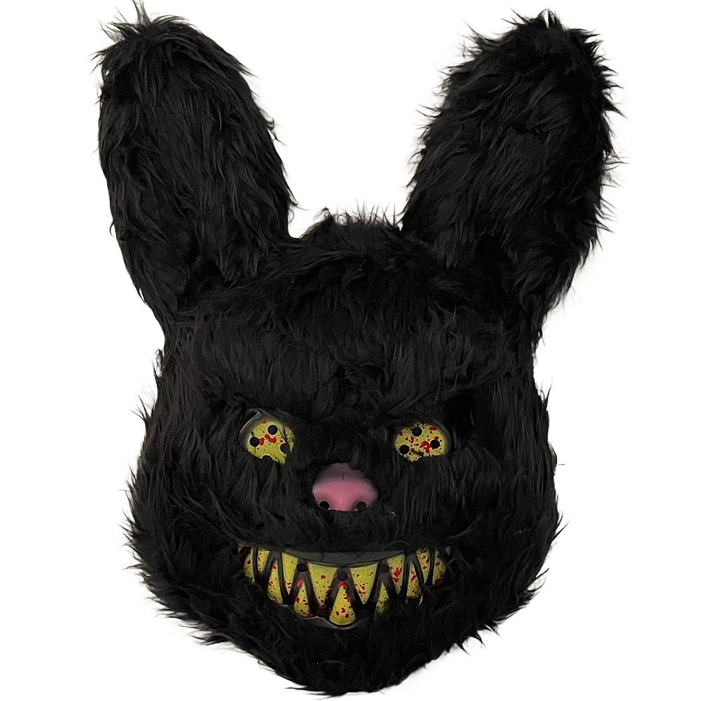 Bloody Plush Bunny Mask Hallow - Led Purge Mask Halloween recension och pris